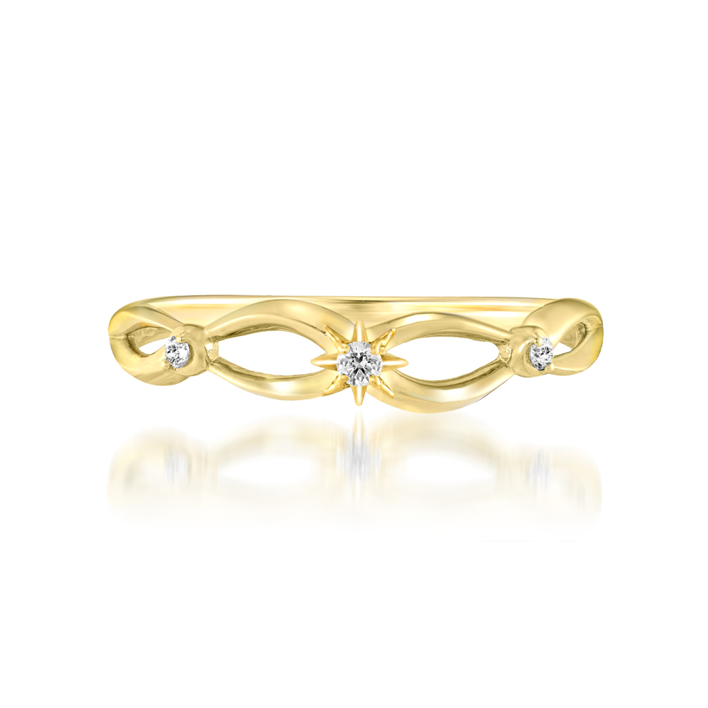DIAMOND STAR RING(2JR0523)K10 リング｜スタージュエリー公式