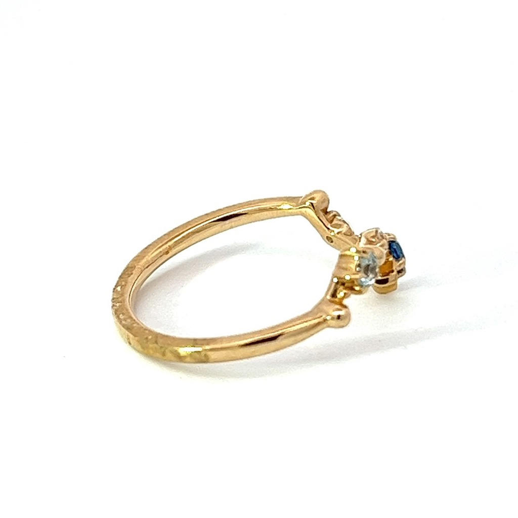 CONSTELLATION PINKIE RING(2JR0421)K10 ピンキーリング｜スター
