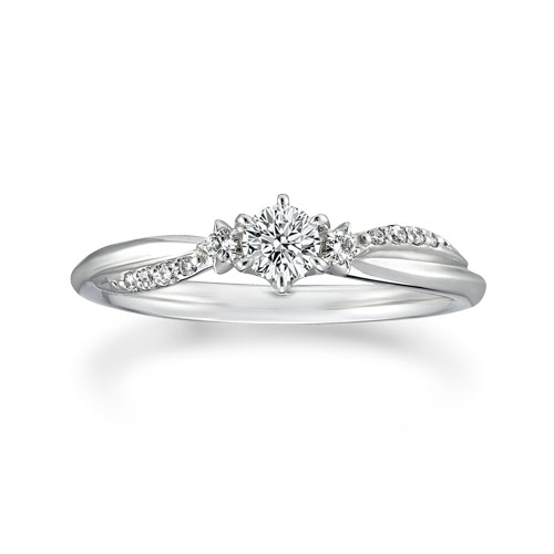 STARGAZER」ENGAGEMENT RING(1PR1905)Pt950 エンゲージメントリング