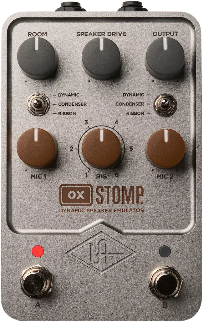 Universal audio UAFX OX Stomp Dynamic Speaker Emulator Cabinet