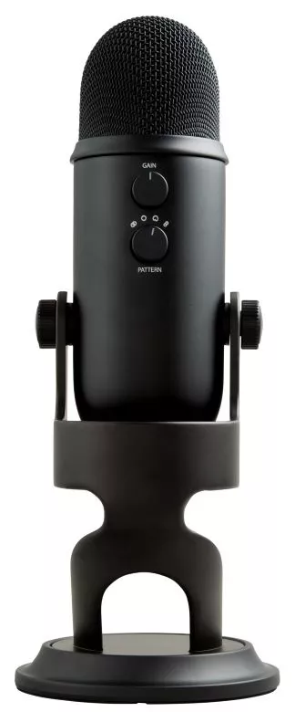 Blue Yeti Blackout Studio Microphone usb