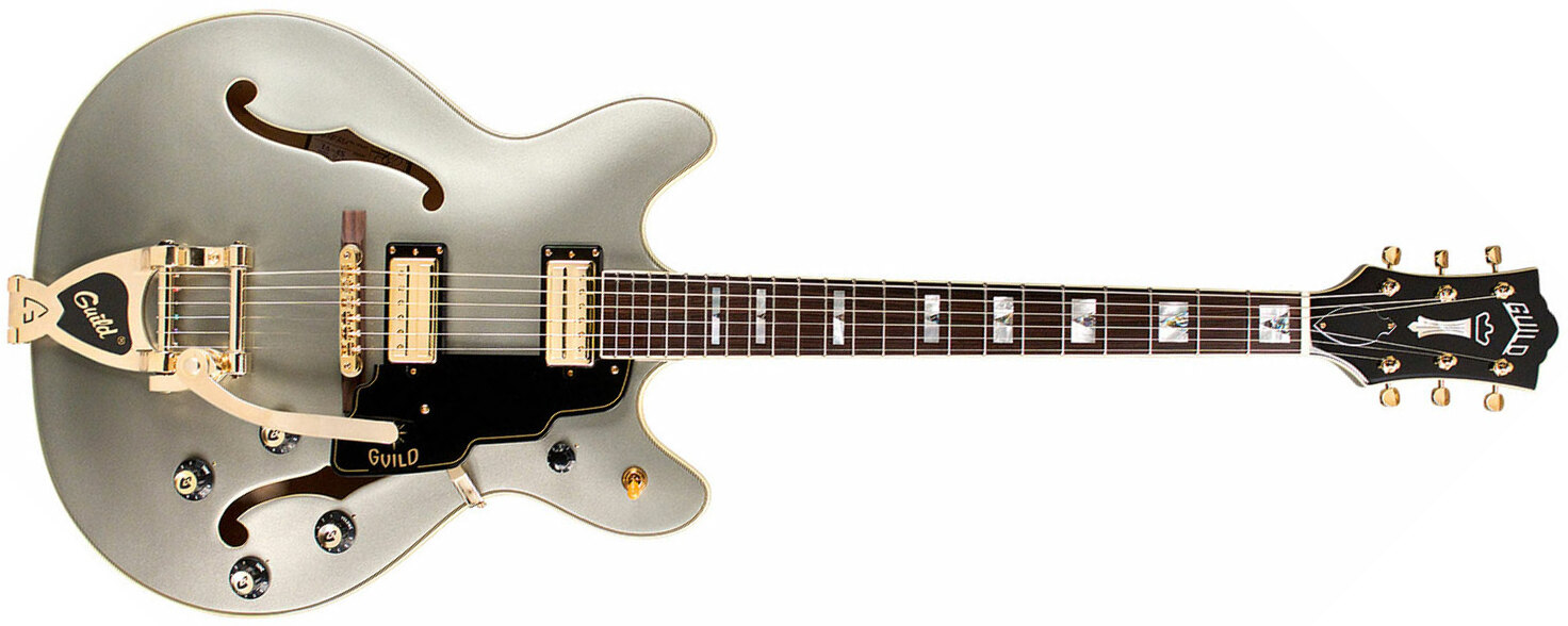 Guild Newark ST Starfire VI - shoreline mist Semi-hollow electric