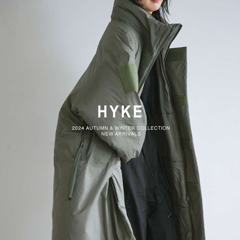 HYKE＞新作入荷 10.4 | st company online store 入荷案内ブログ