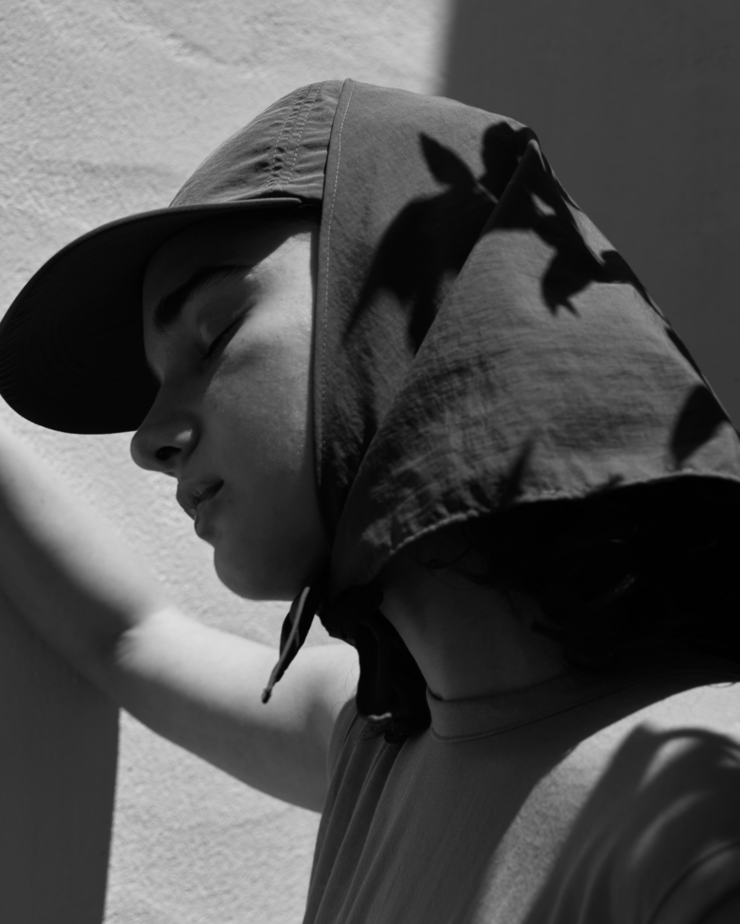 PHEENY＞Nylon taffeta cap with scarf が待望の再販売 | st company