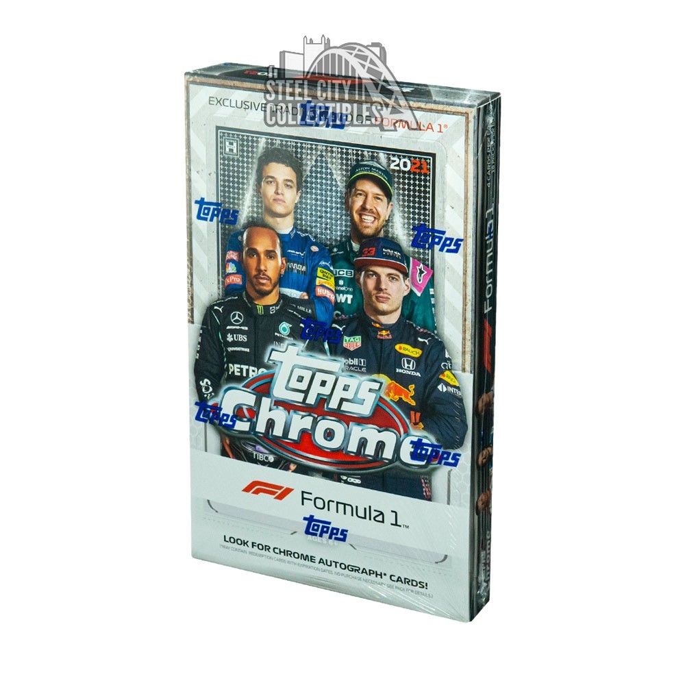 2021 Topps Chrome Formula 1 F1 Racing Hobby Box | Steel City