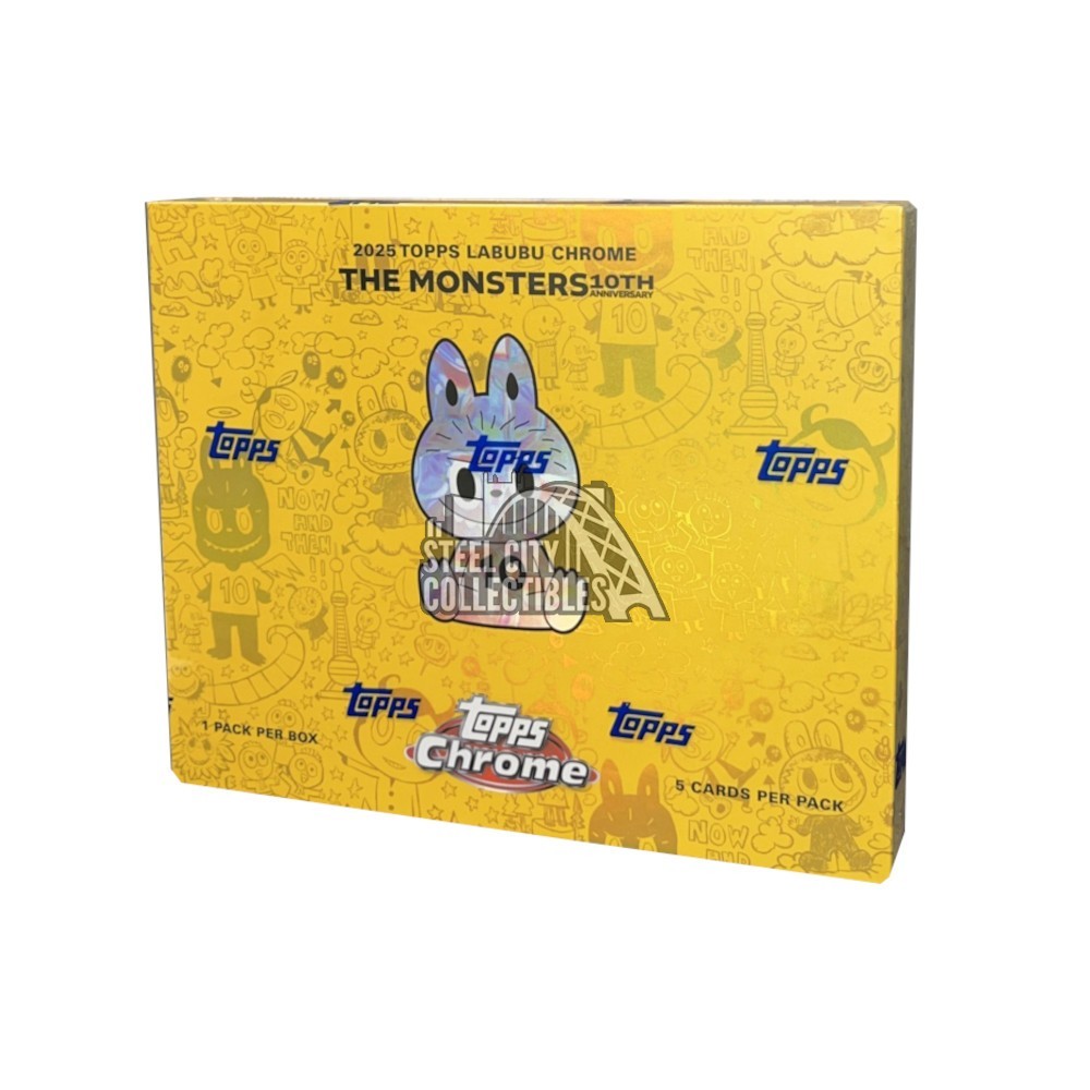 2025 Topps Chrome Labubu 10th Anniversary Box | Steel City