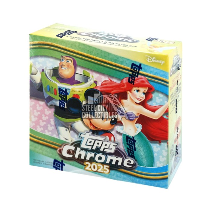 2025 Topps Disney Chrome Mega Box | Steel City Collectibles