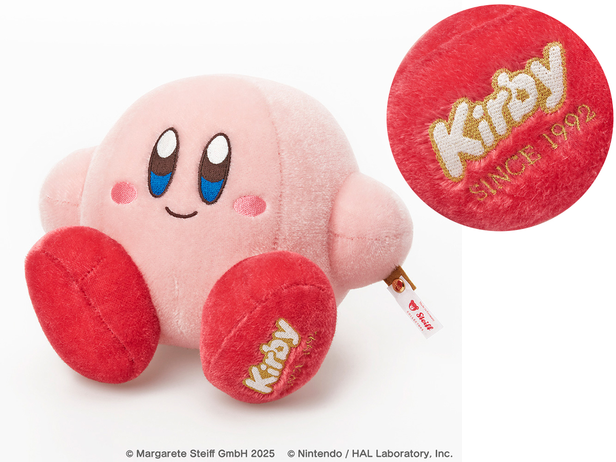 シュタイフ」と「星のカービィ」のコラボレーション作品「シュタイフ