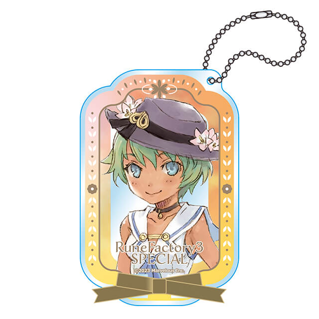 ルーンファクトリー3スペシャル リボンタイアクリルプレートキー
