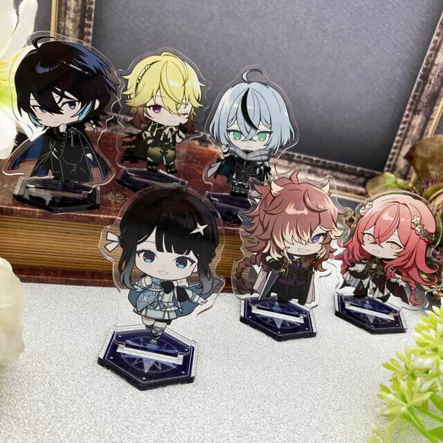 OVER REQUIEMZ トレーディングちびキャラアクリルスタンド：オリジナル