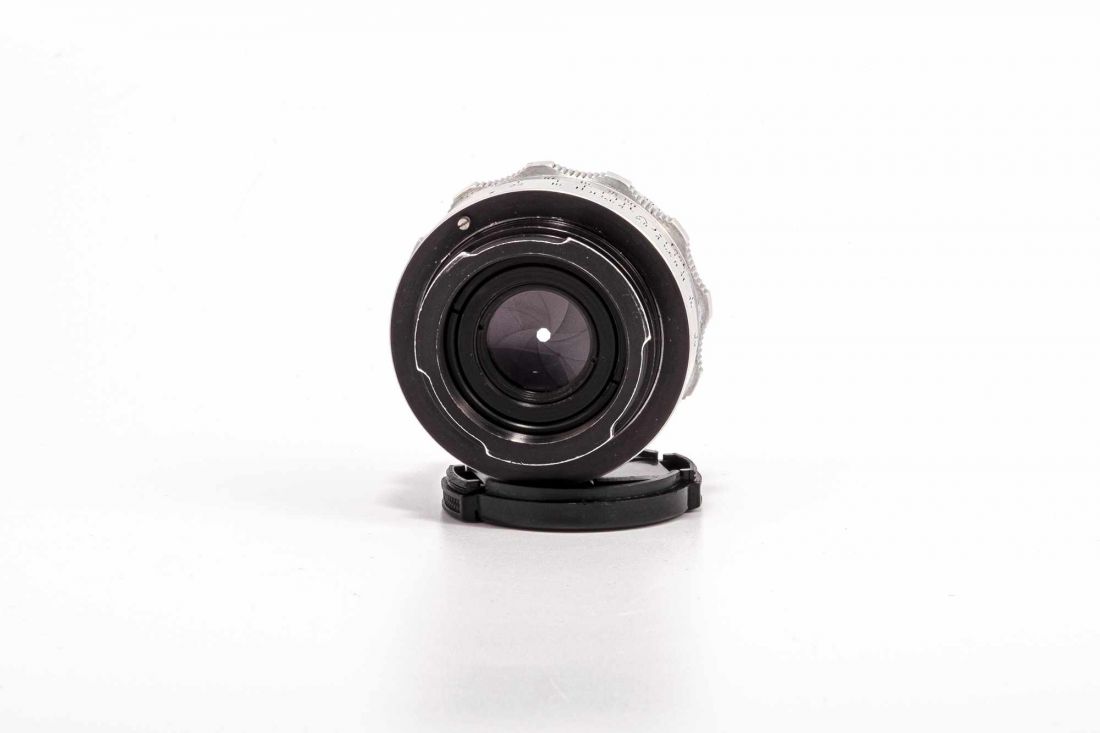 Carl Zeiss Jena Tessar 2.8/50 mm objektív Exakta csatlakozással.