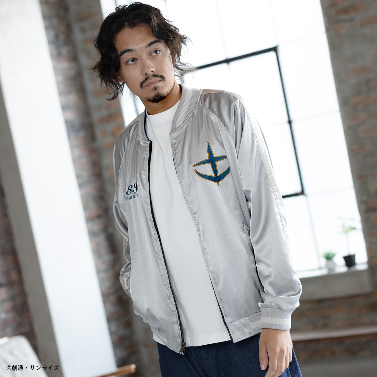 STRICT-G「ガンダムシリーズ」45周年スカジャン νガンダム ガンダム(RX