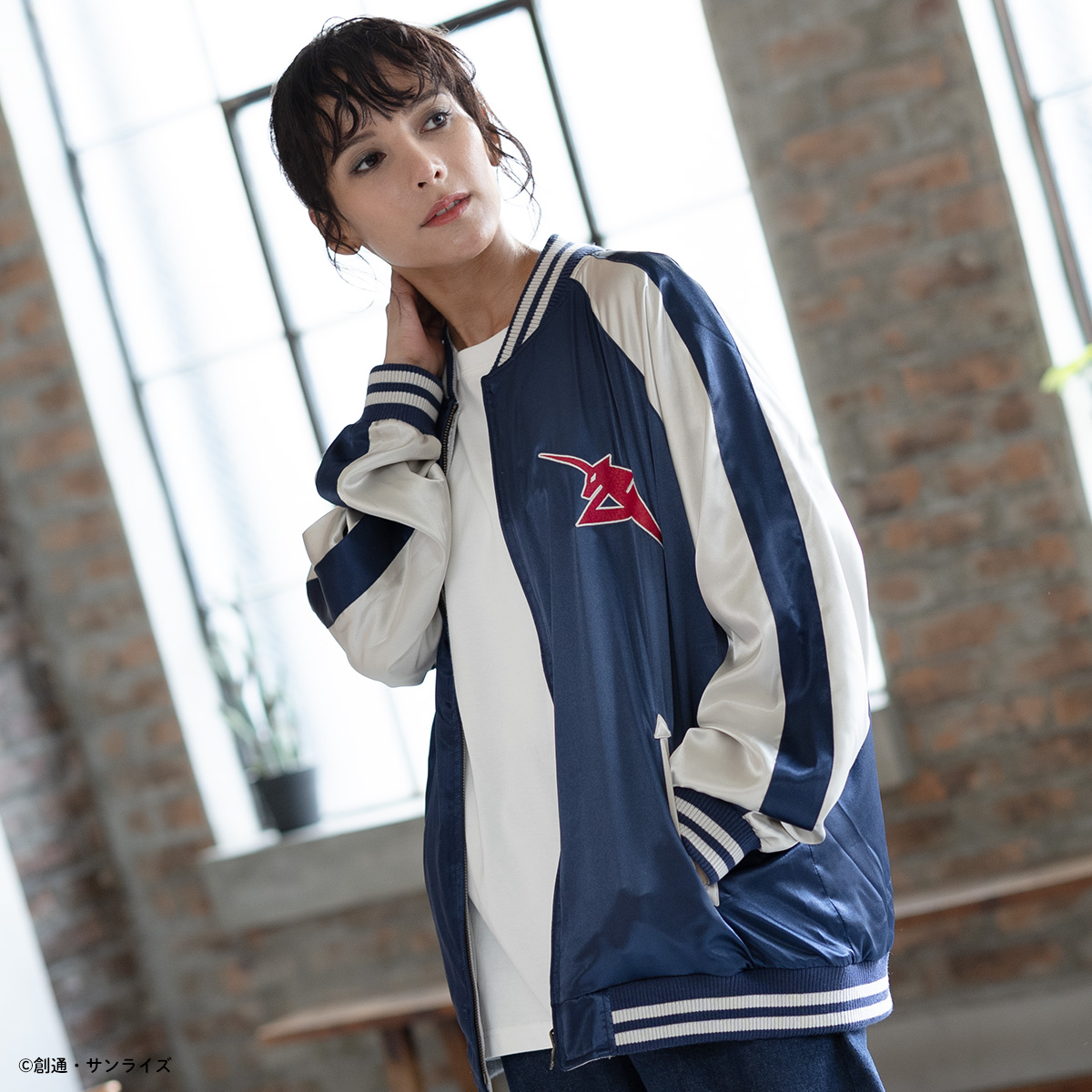 STRICT-G「ガンダムシリーズ」45周年スカジャン νガンダム ガンダム(RX