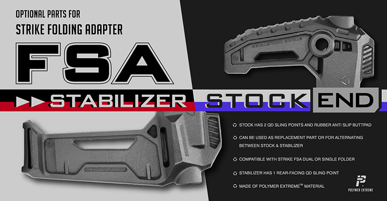 Strike Dual Folding Adapter (Stock)
