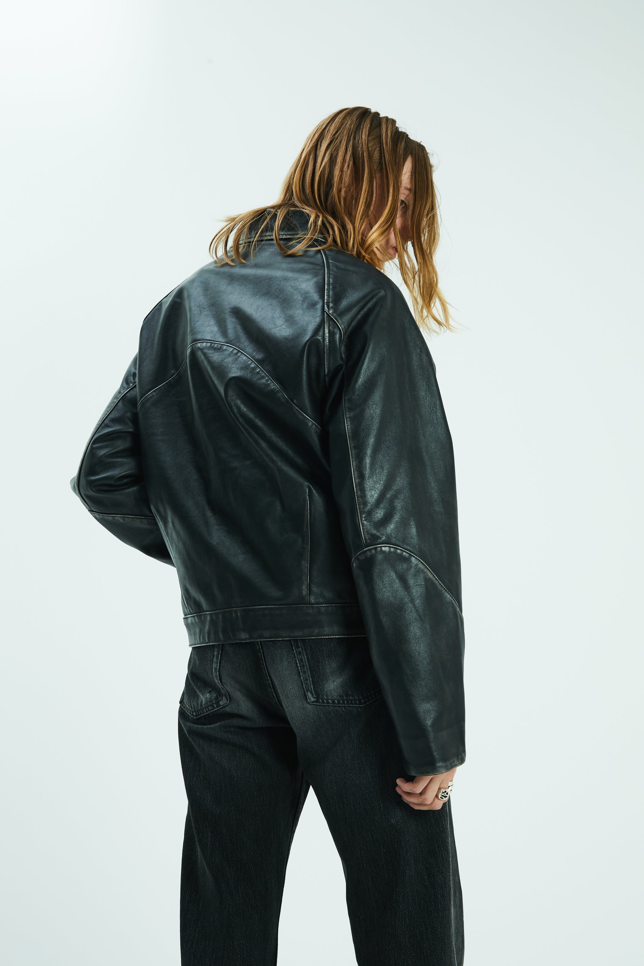 STRONG 005 S-2 LEATHER JACKET
