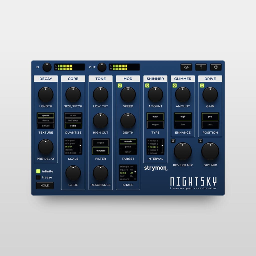 NightSky Experimental Reverb Plugin - Strymon