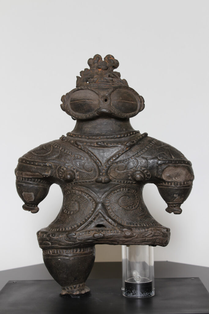 青森 こぎん刺し×遮光器土偶スーベニアジャケット（スカジャン）Kogin