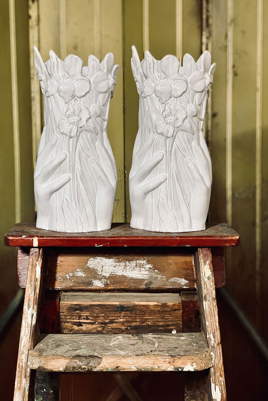 Serena Vase by Astier de Villatte, 30cm – Summerill & Bishop