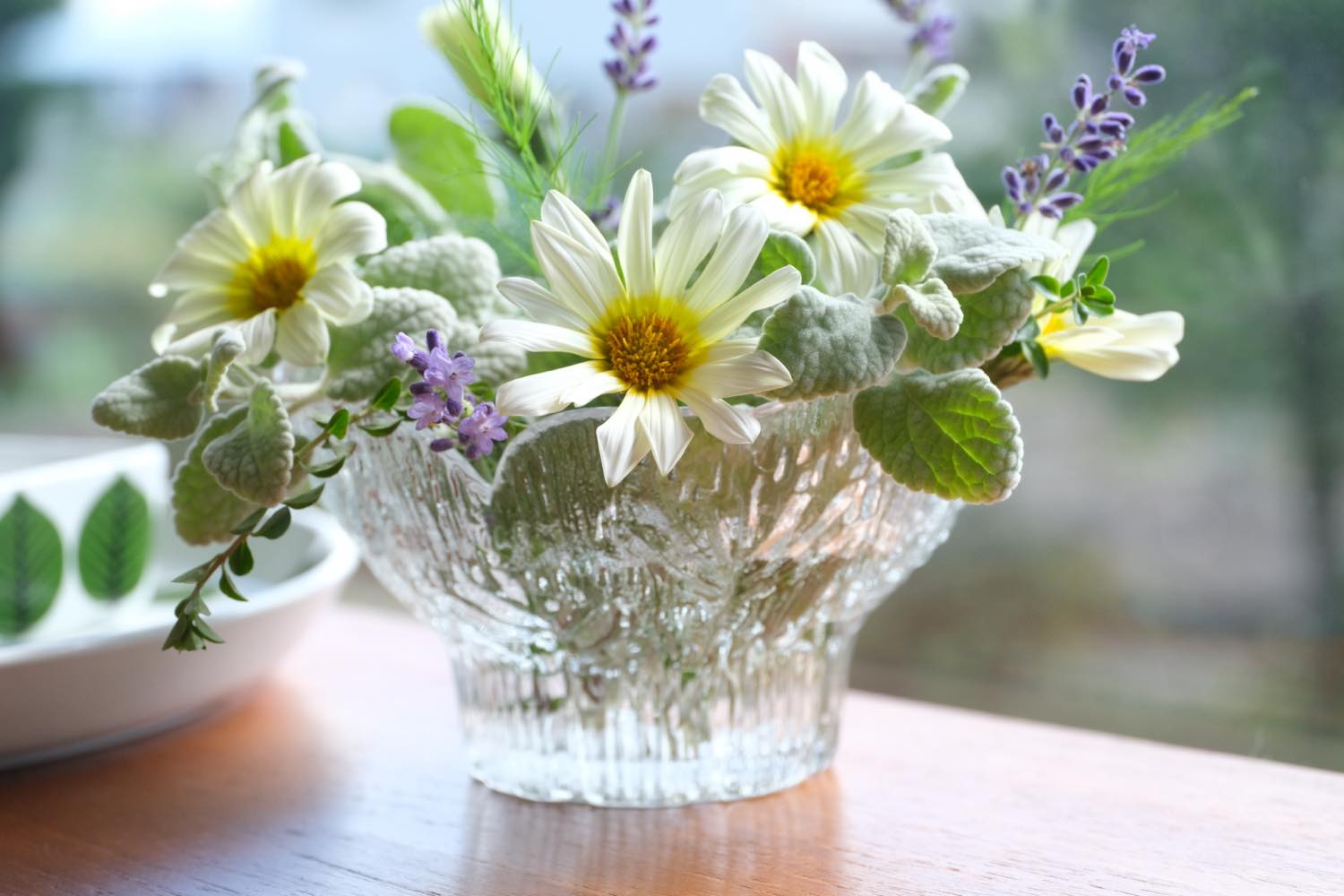 ビンテージ北欧ガラス/フィンランド/Mantsalan Lasisepat/クリア/花瓶