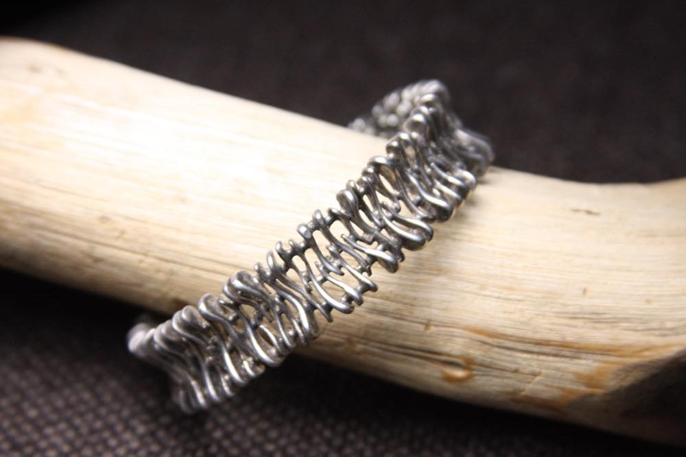 デンマークヴィンテージアクセサリー/シルバーバングル