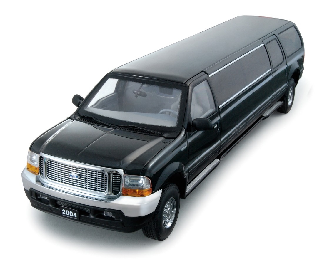 2004 Ford Excursion Limousine-Black – sunstarmodelcars