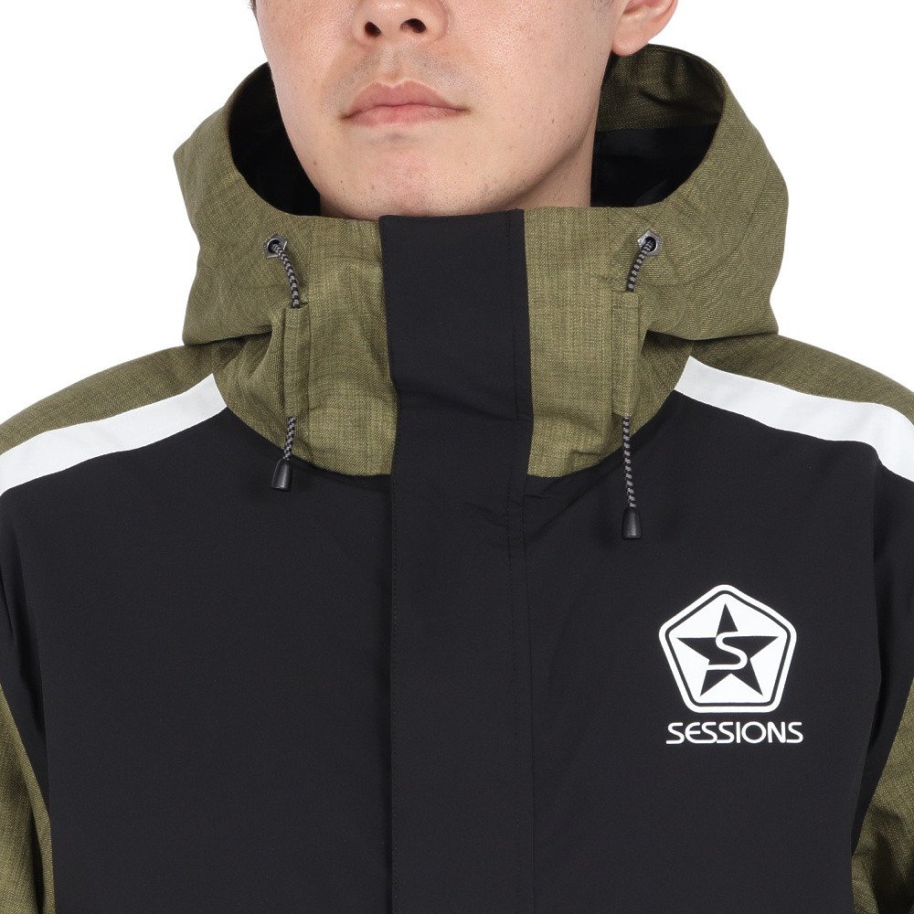 セッションズ（SESSIONS）（メンズ）バイタル ジャケット SSFW240024 BKOLV