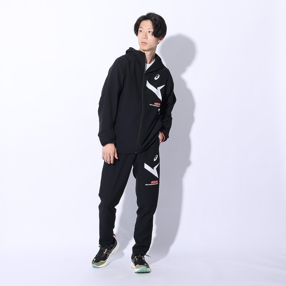 アシックス（ASICS）（メンズ）ジャケット uv 吸汗速乾 ブラック 黒