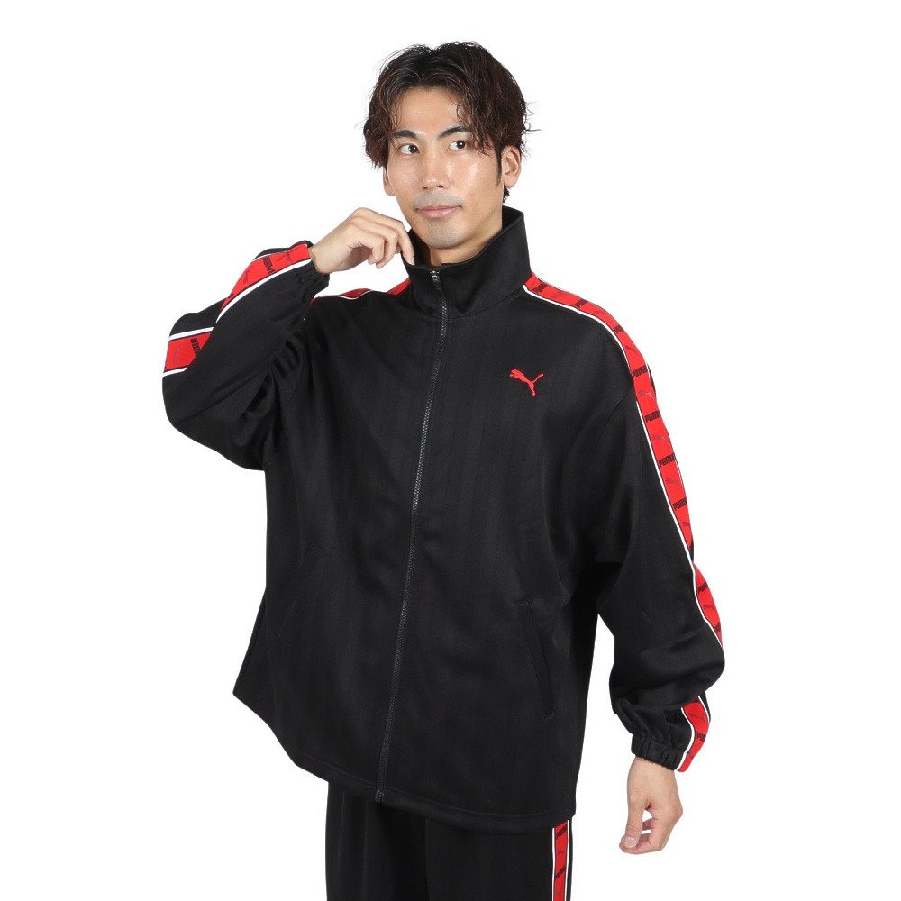 プーマ（PUMA）（メンズ）トレーニング シャドウ ストライプ ニット