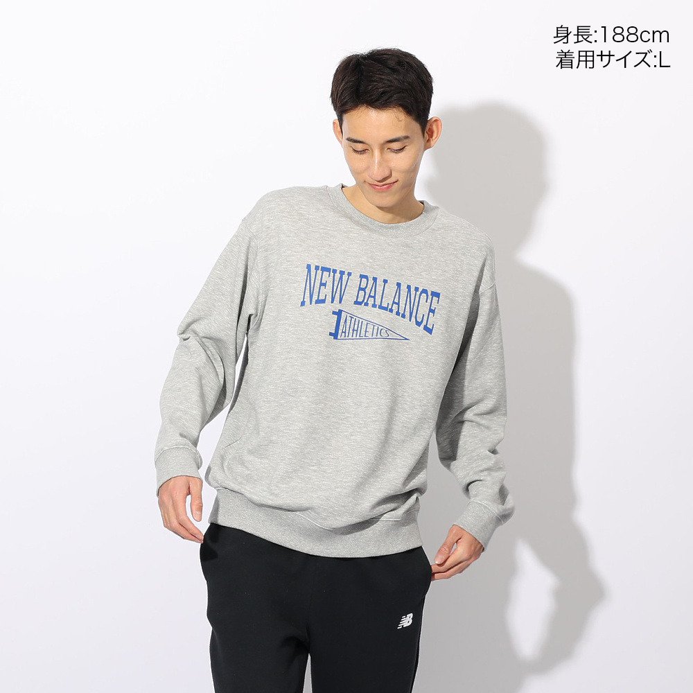 ニューバランス（new balance）（メンズ）ペナント クルーネック