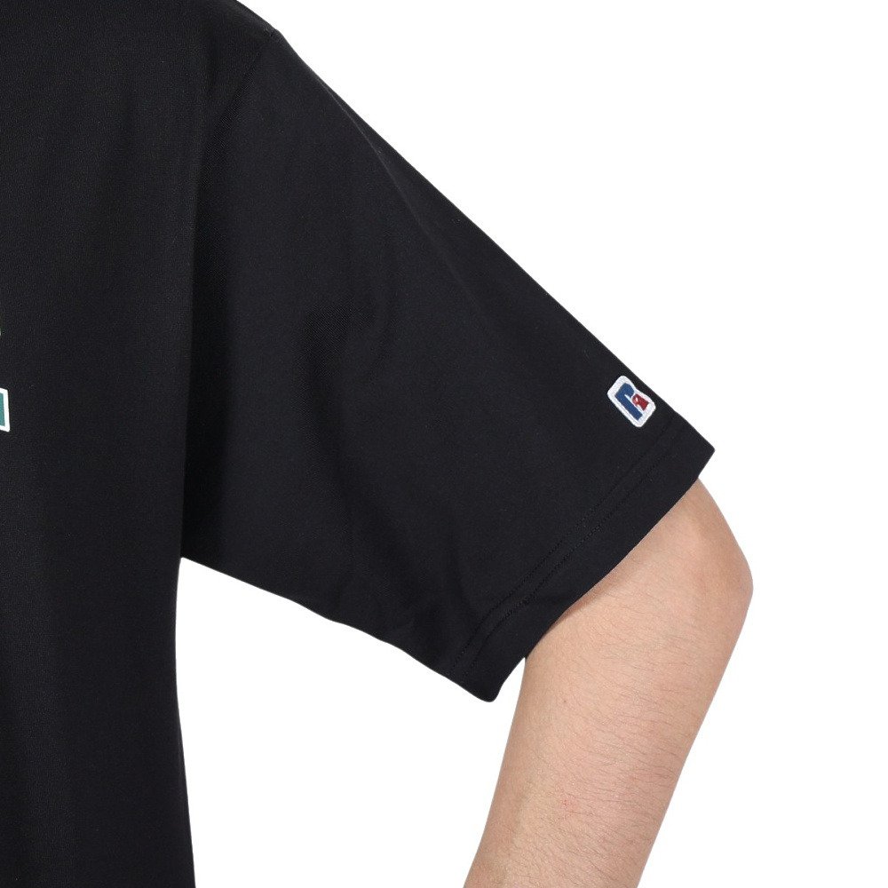 ラッセル（RUSSELL）（メンズ）NFLコラボ 半袖Tシャツ RBM24S0015 BKGR