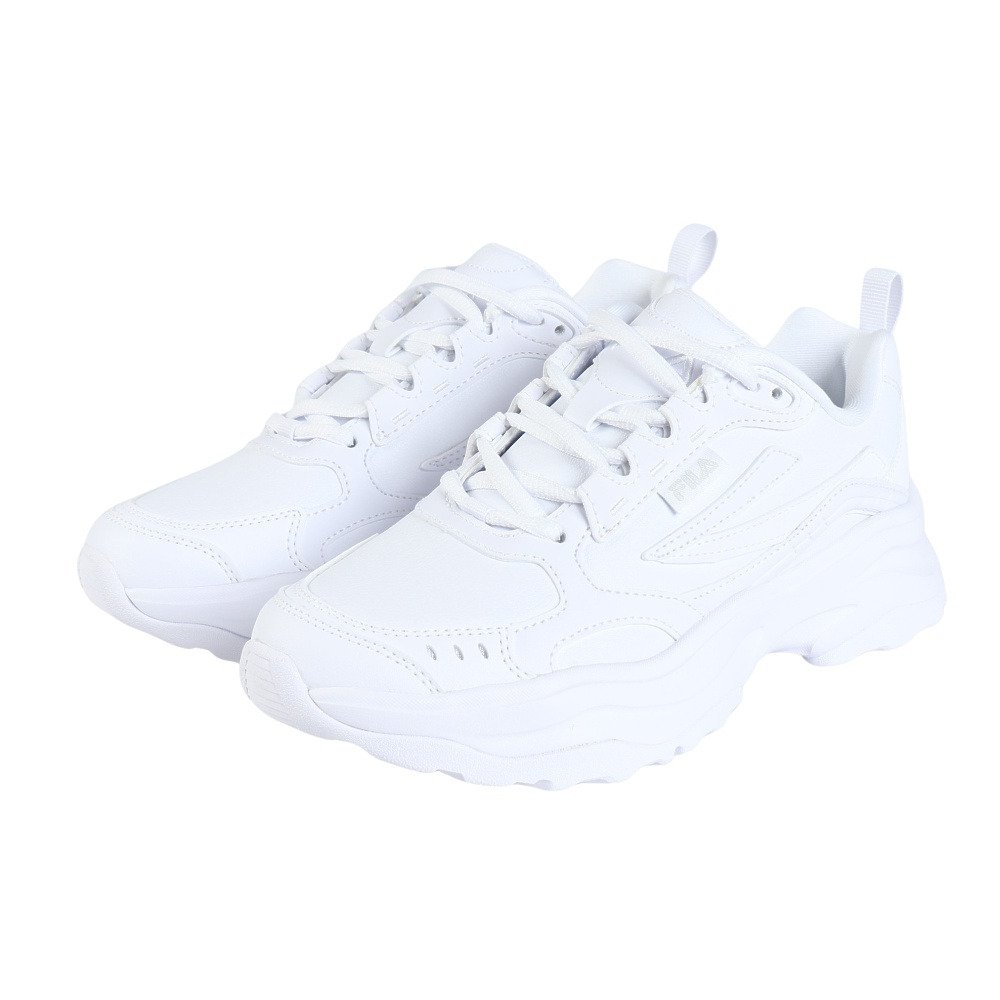 フィラ（FILA）（レディース）厚底カジュアルスニーカー ウッド