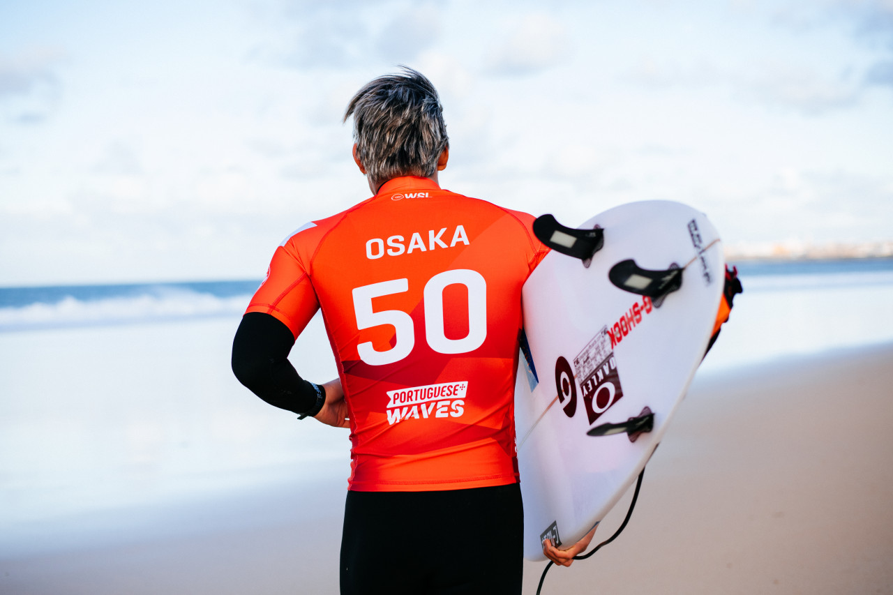 五十嵐カノアが“大阪なおみ”のジャージで出場 3/8国際女性デーに向けた