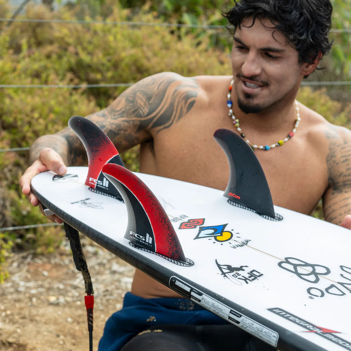 FCS II Gabriel Medina Signature Tri Fin Set - FCS JAPAN