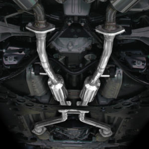 Z34系 フェアレディZ用フルデュアルセンターマフラー ｜ オーダー