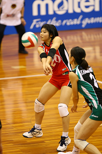 NECレッドロケッツ・井上 琴絵選手 Vリーグ出場通算230試合出場達成の