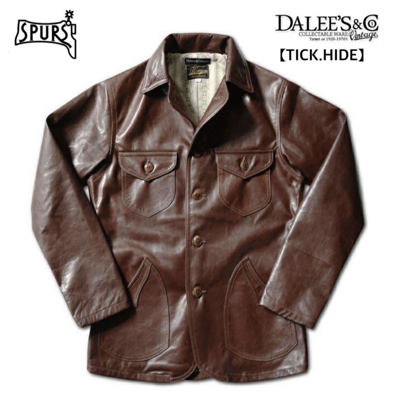 DALEE'S&CO(ダリーズ＆コー) TICK HIDE 10s Sack Jacket - SPURS(スパーズ)