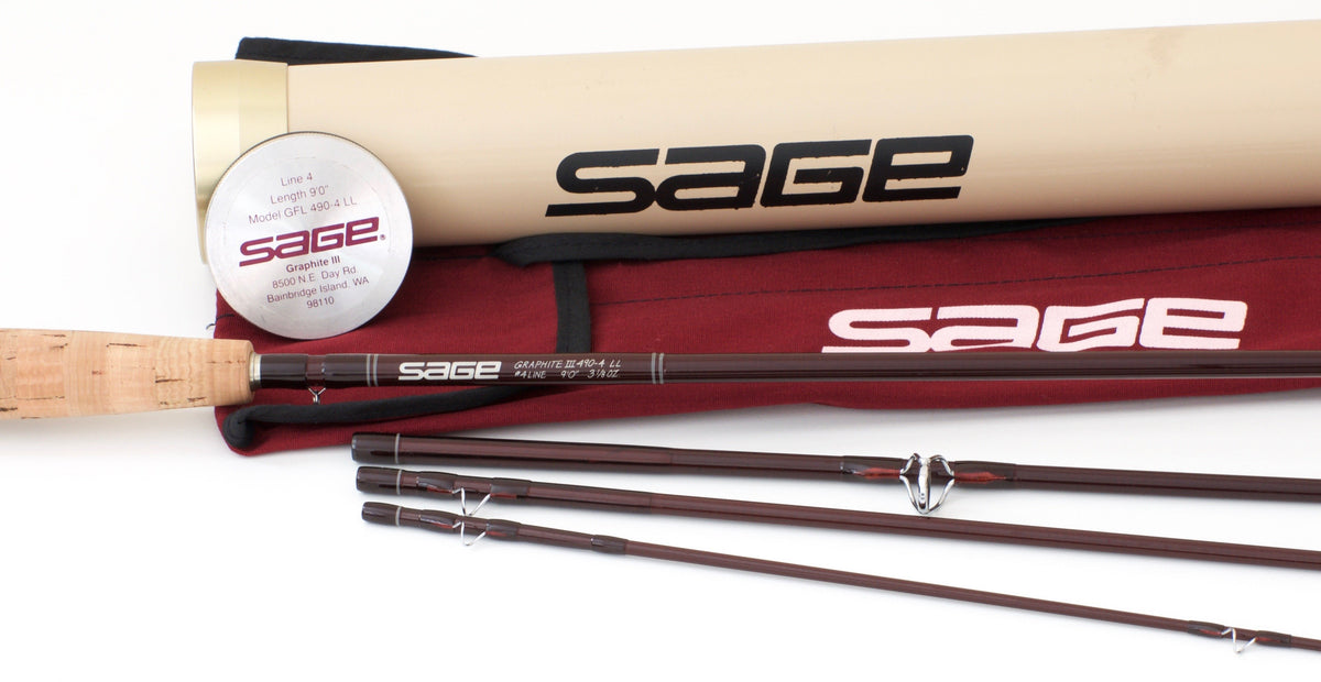 Sage LL 490-4 Graphite Fly Rod - Spinoza Rod Company