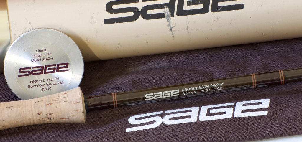 Sage GFL 9140-4 Graphite III 14' - 9 weight Fly Rod - Spinoza Rod