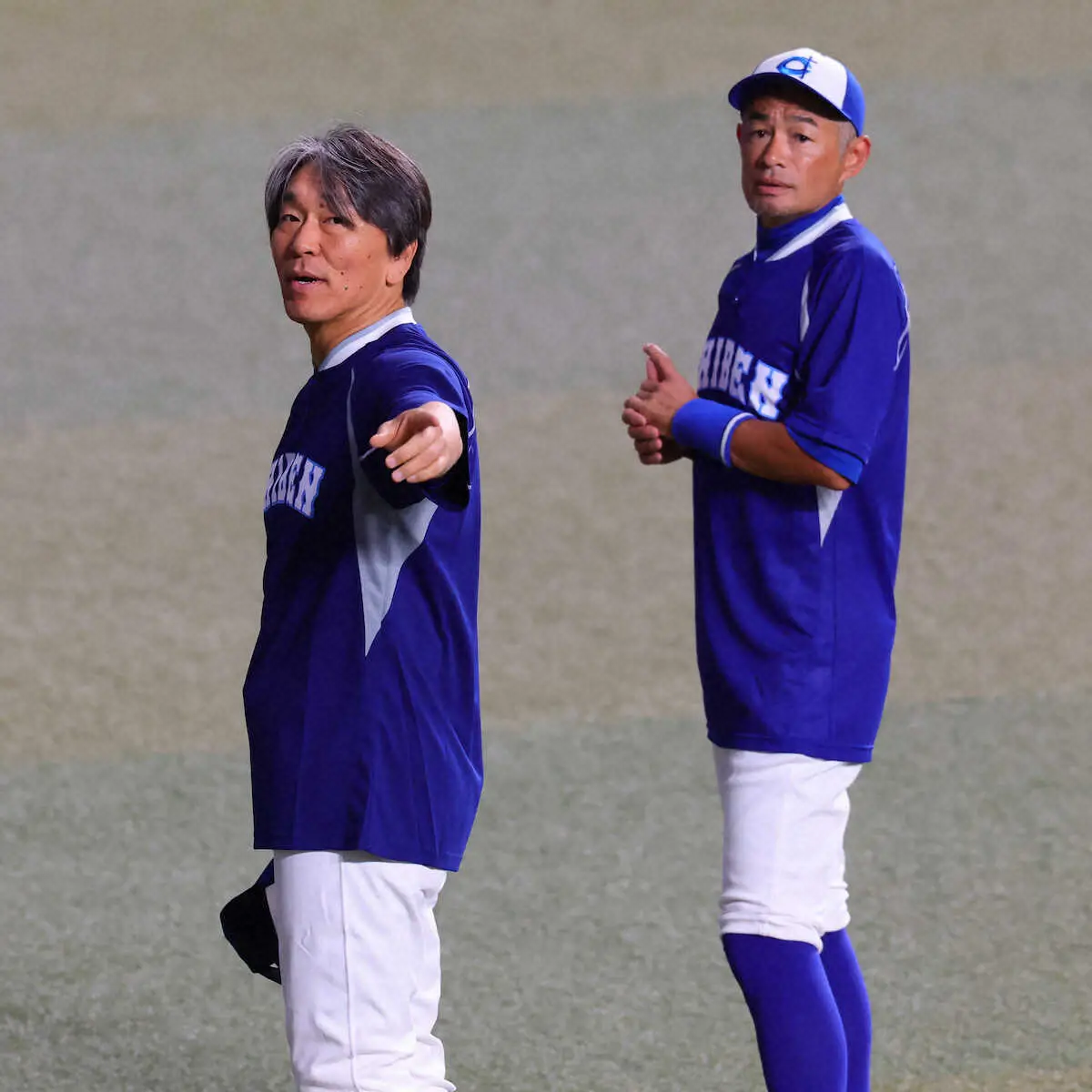 高校女子選抜・イチロー選抜KOBE CHIBEN＞3回、先制3ランを放った松井