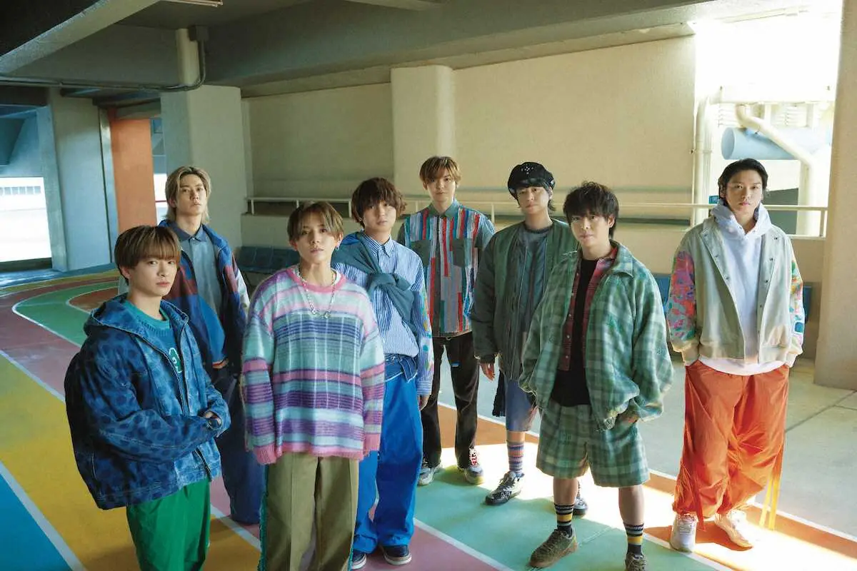 Hey！Say！JUMPの（左から）知念侑李、中島裕翔、山田涼介、伊野尾慧