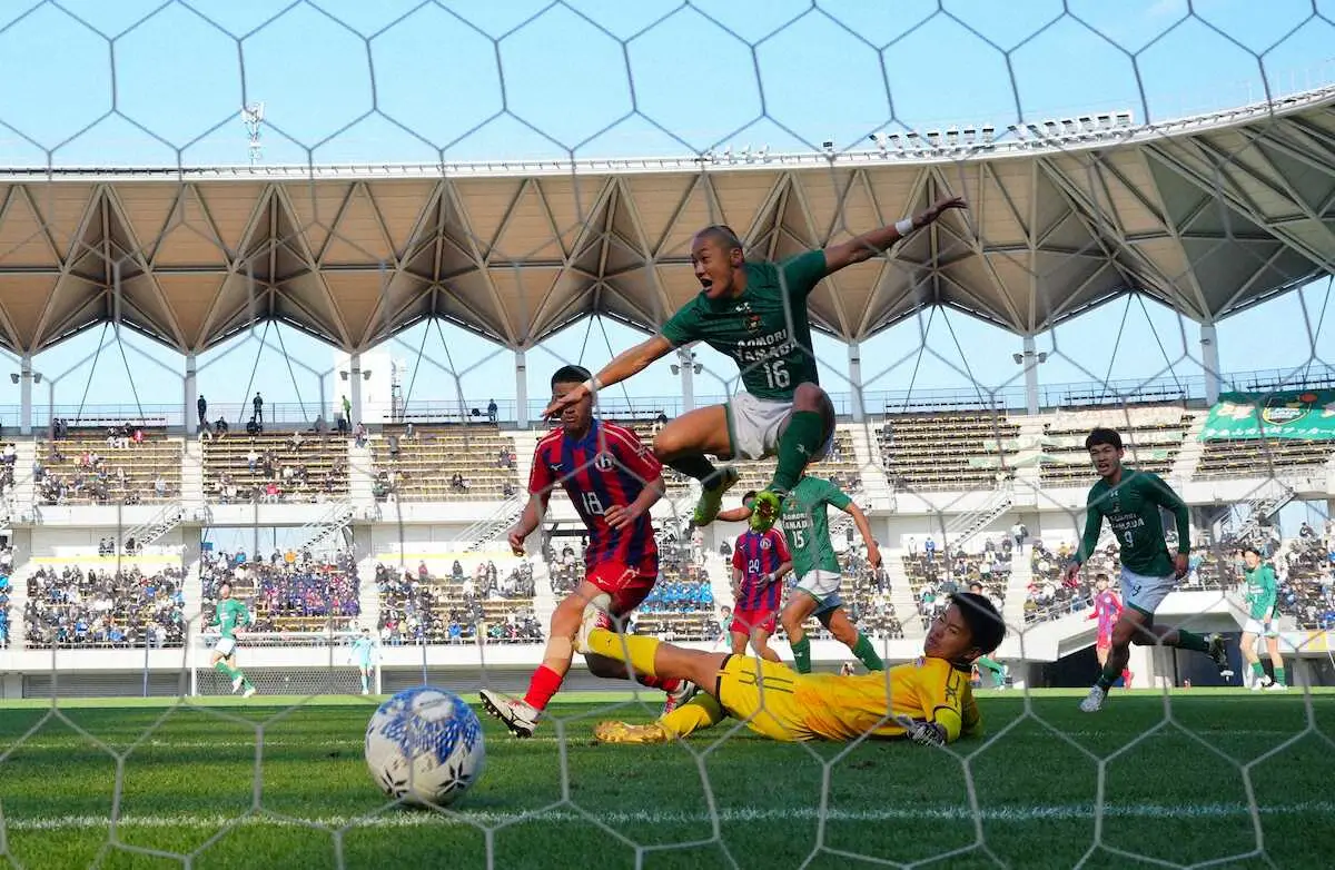 高校サッカー】青森山田 はい上がった1勝 6月総体予選で21世紀初の県内
