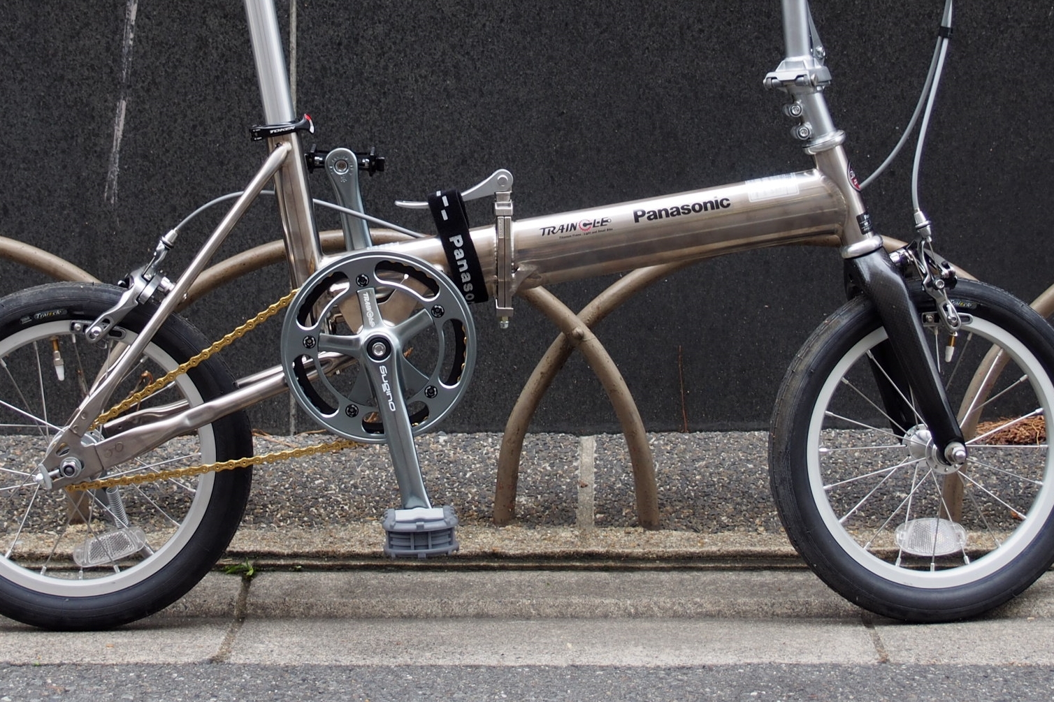 BLOG チタンフレームで6.9kgの超軽量ハンドメイドフォールディング