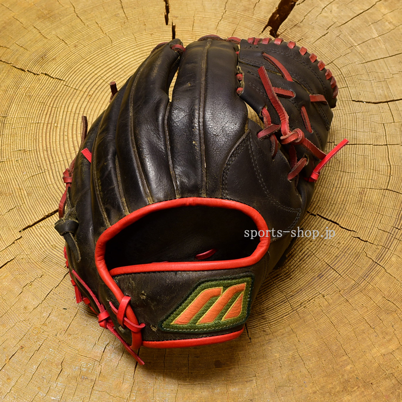 ミズノ ビューリーグ 赤ラベル M マーク ヘリ革 交換 グリス 交換