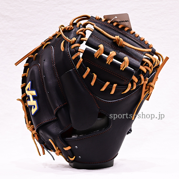 ハタケヤマ 限定品 2023 PRO-M8 ブラック×ブラウン紐 AS バック 高校