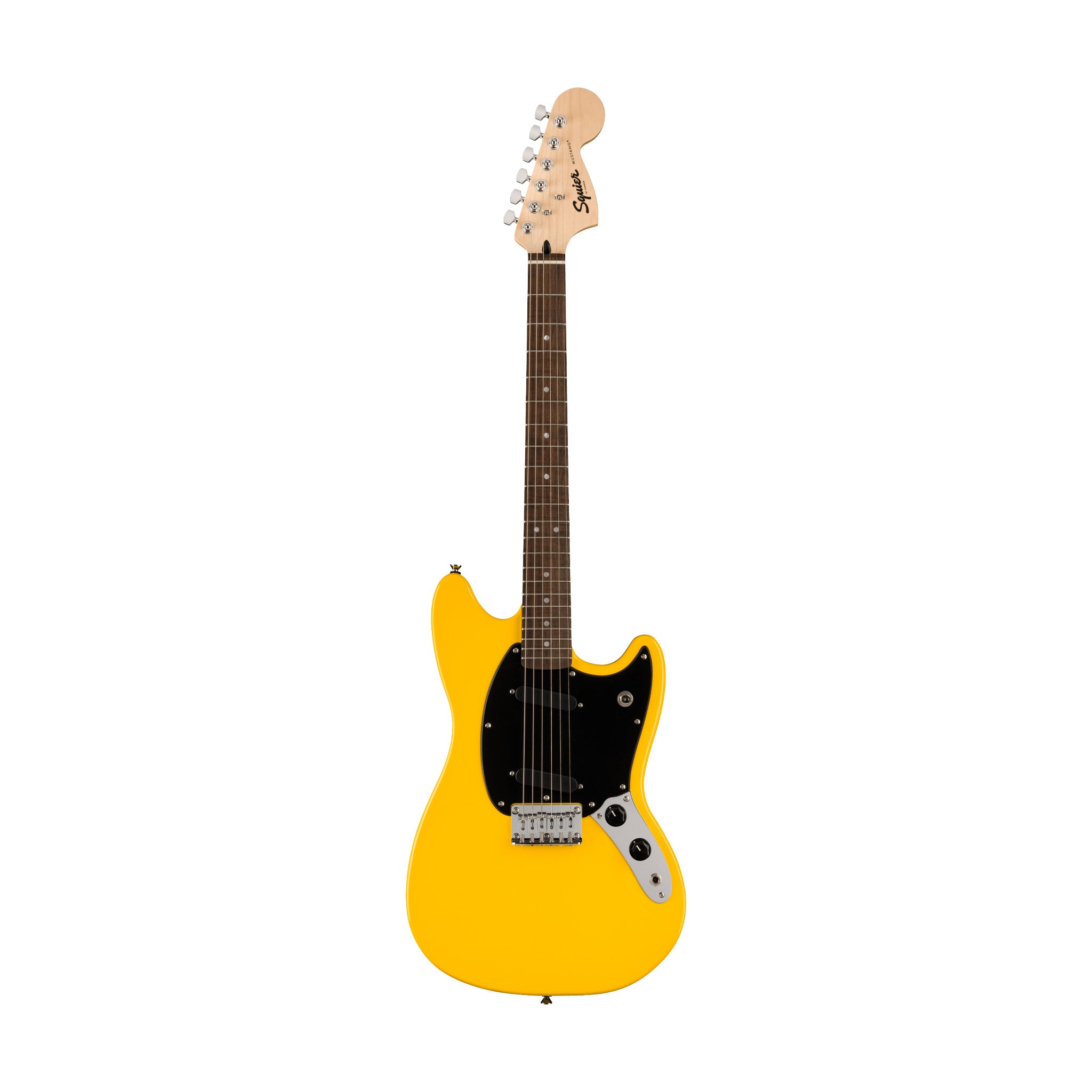 Squier FSR Sonic Mustang Electric Guitar w/Black Pickguard, Laurel