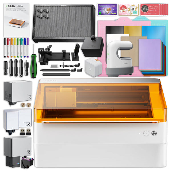 xTool M1 ULTRA Deluxe 4-in-1 Laser Bundles | Swing Design