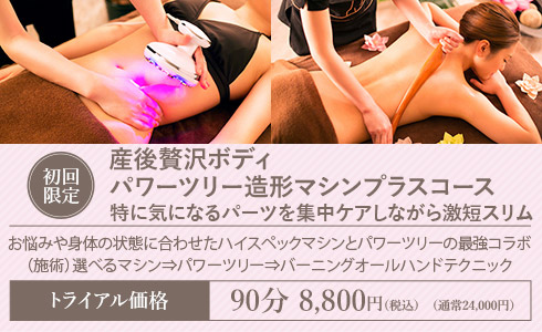 ボディ造形パワーツリーマシンプラスコース - エステサロンPMK