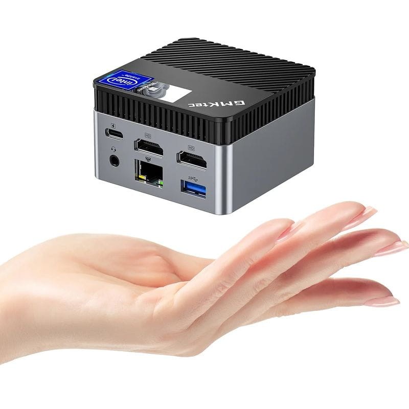 GMKtec Nucbox G5 - Intel N97 - 12Go DDR5 - Noir - Mini PC
