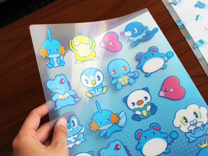 主役はみずポケモンたち♪「おいしいみず」をモチーフにした、爽やかな