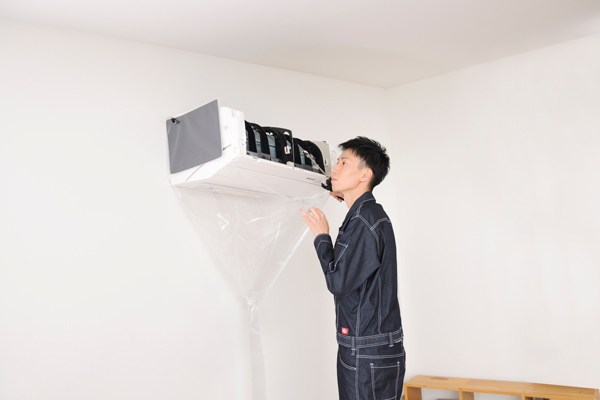 壁掛用エアコン洗浄カバー (オープン・一般90cm巾) SA-N08D販売/通販